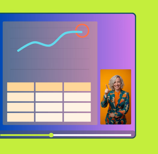create videos for presentations and courses